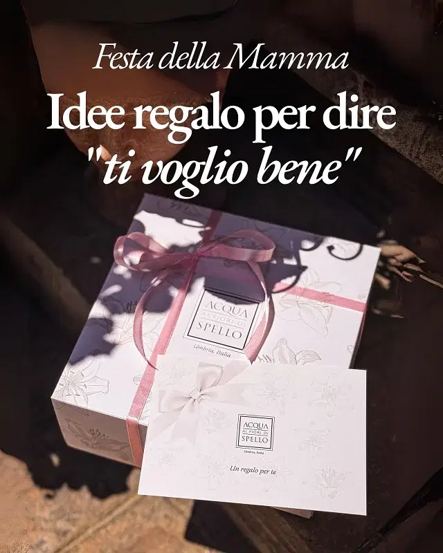 Manca poco alla festa della Mamma 💐 
Scegli il regalo giusto per dirle “Ti voglio bene” 🫧🌸✨

Regala uno tra i nostri cofanetti floreali 💝 e scrivi la tua dedica personalizzata: inseriremo un biglietto scritto a mano all’interno della tua spedizione per rendere davvero speciale il tuo dono 💌

📲 acquadispello.it

#acquaaifiori 
#acquaaifioridispello 
#acquaaifioridispelloboutique 
#festadellamamma
#regalispeciali
#donispeciali
#mumday
#mumlover
#spello
#umbria
#italia
